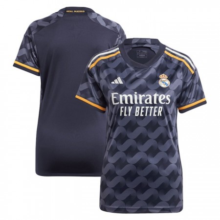 Virallinen pelipaita Real Madrid Vieras 2023-24 Lyhythihainen - Naisten
